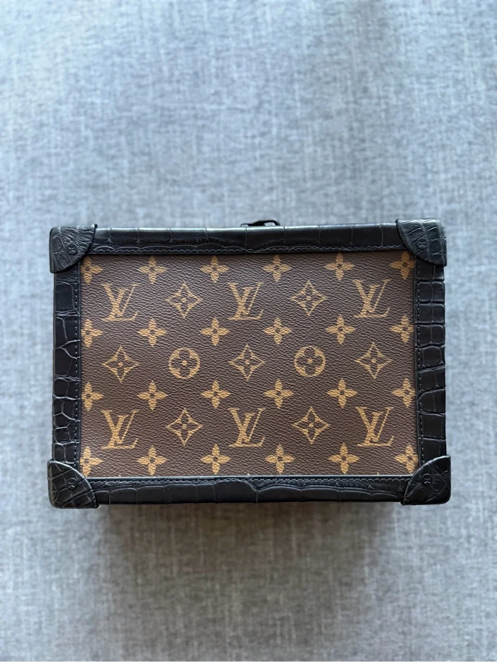 Louis Vuitton Monogram Leather Trunk Crossbody Bag
